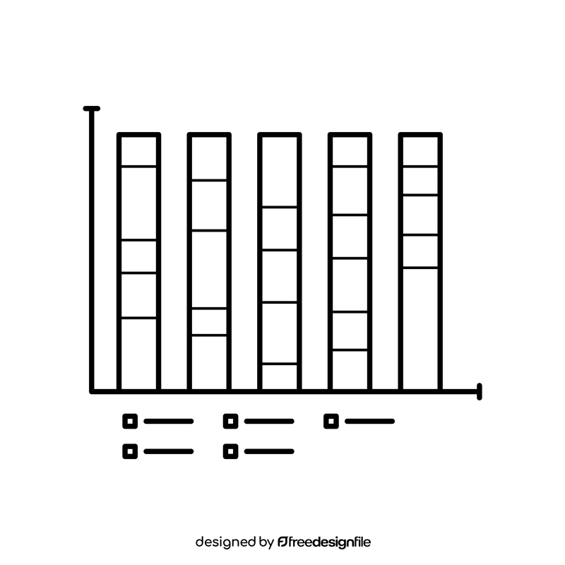 Column Chart Clipart