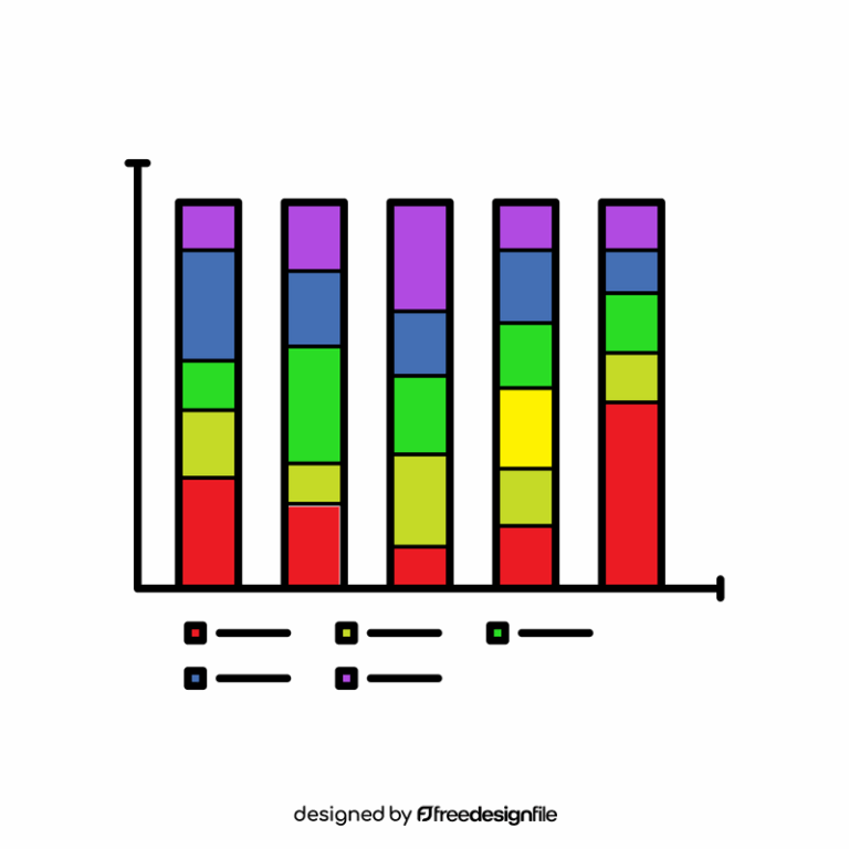 Stacked Bar Chart Clipart Free Download