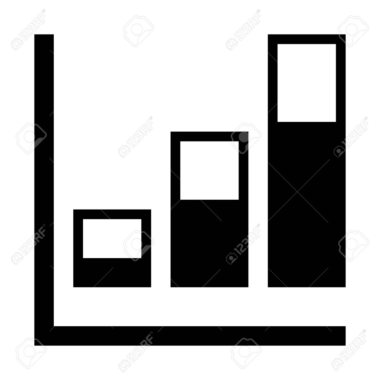 Stacked Bar Chart Illustration On Plain Background Royalty Free SVG Cliparts Vectors And Stock Illustration Image 91296080 