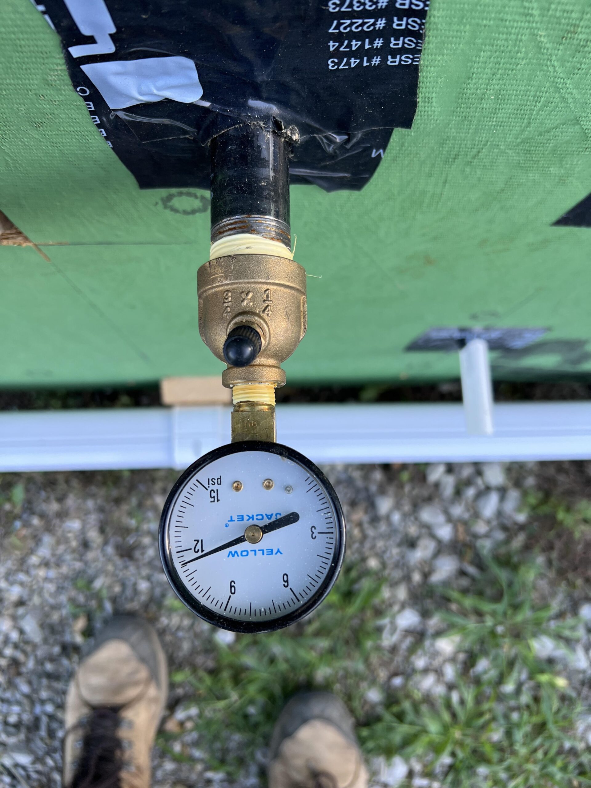 Started At 15psi Now At 12psi 24 Hrs Later Am I Good R Plumbing