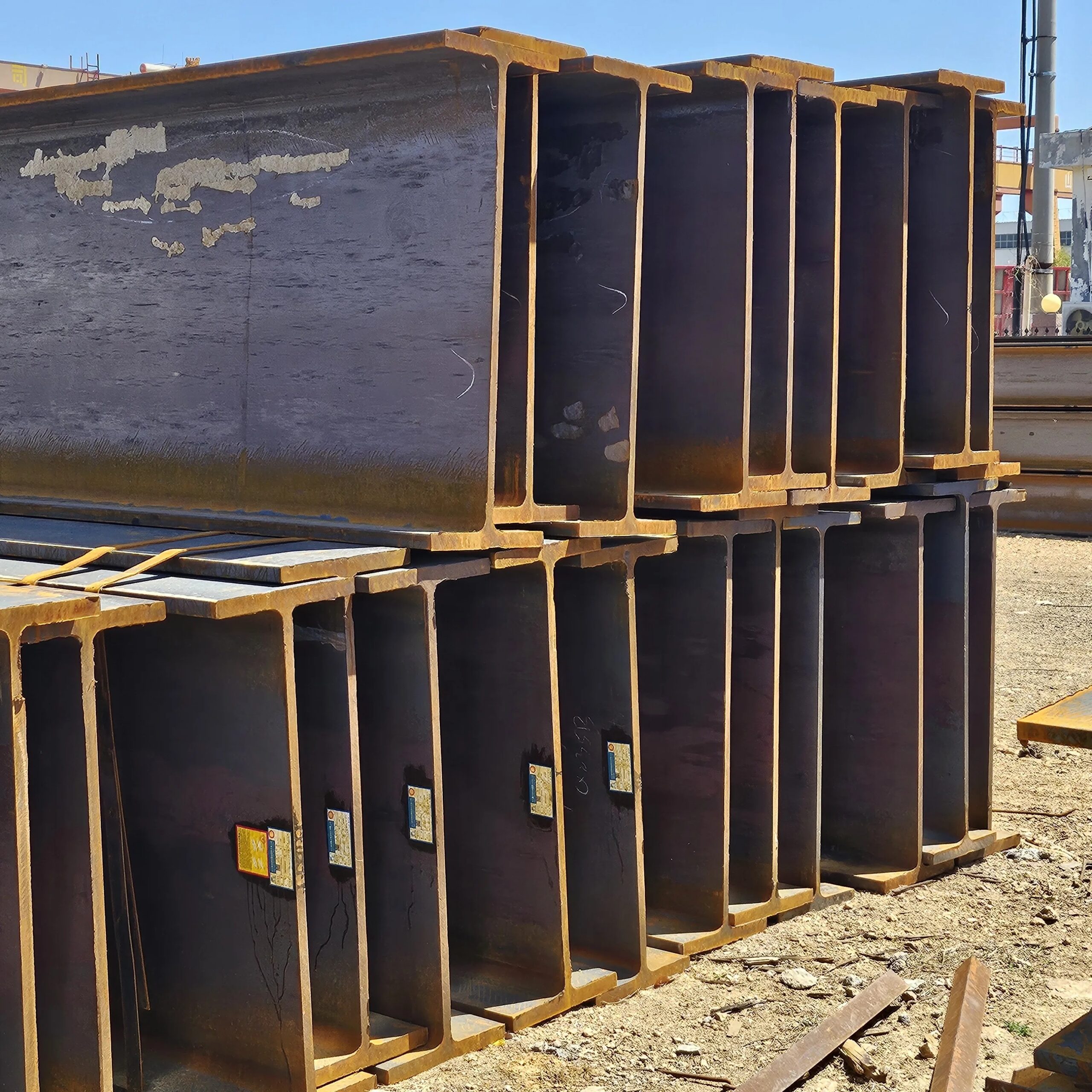 W8 Steel Column Chart