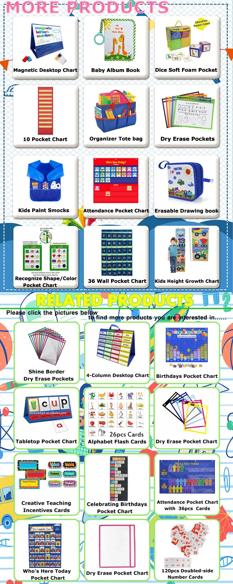 4 Column Desktop Pocket Chart 4 Column Desktop Pocket Chart