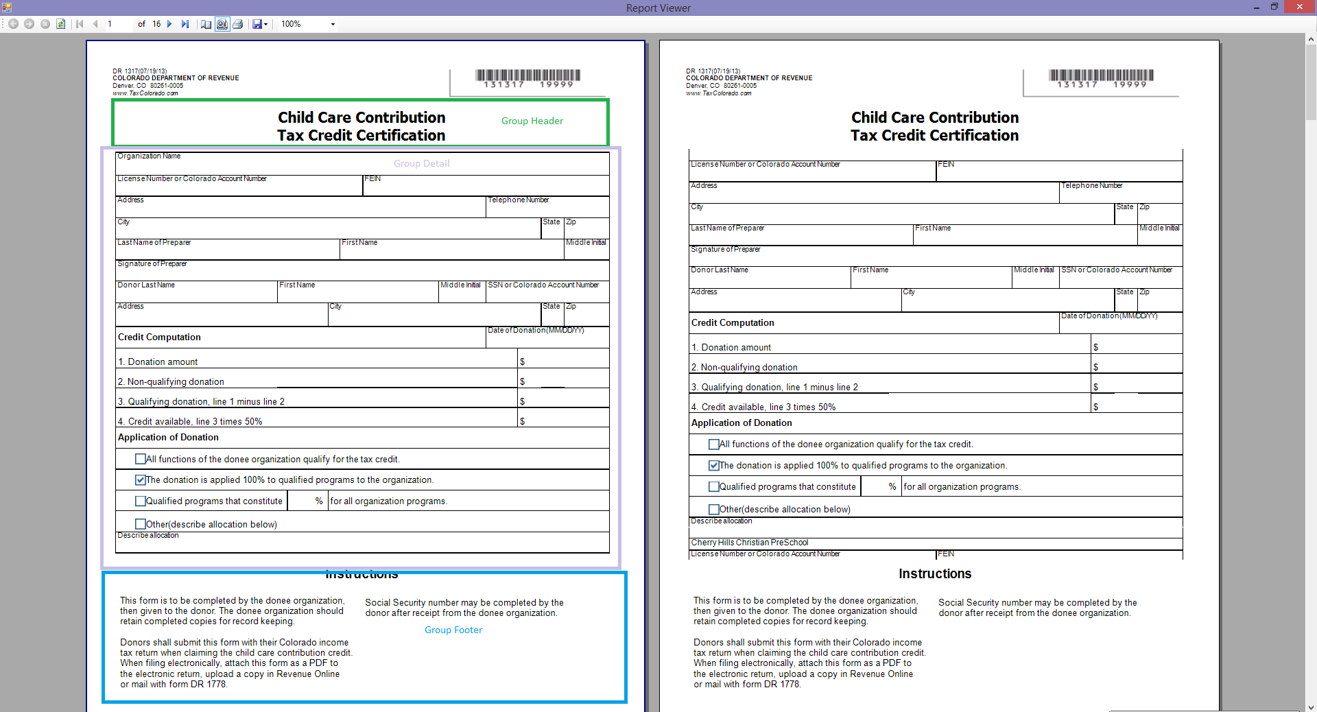 Telerik Reporting Column Chart Date
