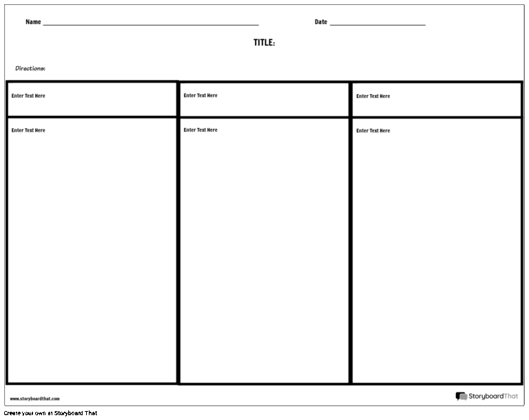 Three Column Notes No Lines Storyboard By Worksheet templates