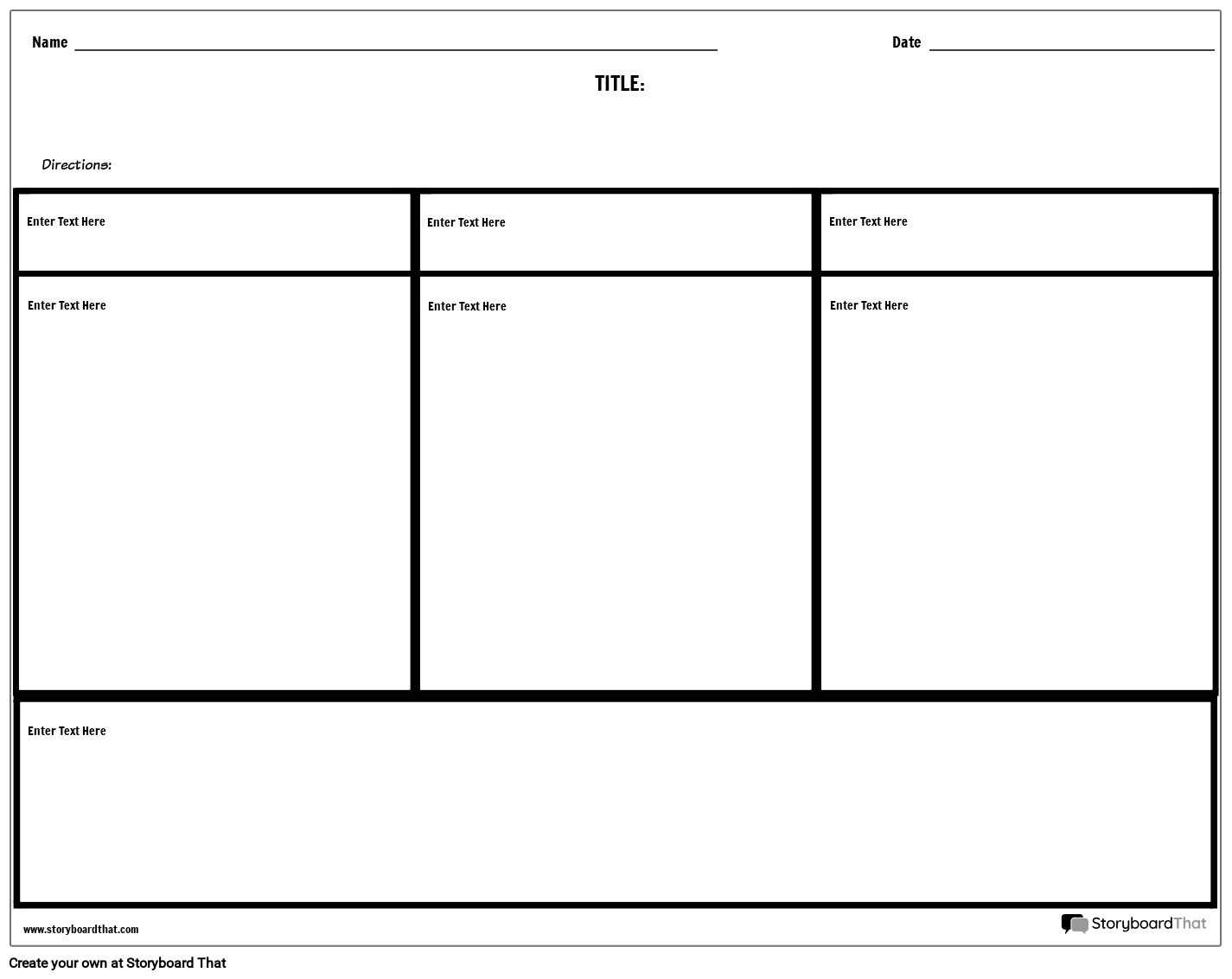 Three Column Template To Printable Chart