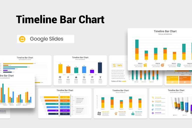 Timeline Bar Chart Google Slides Template Nulivo Market