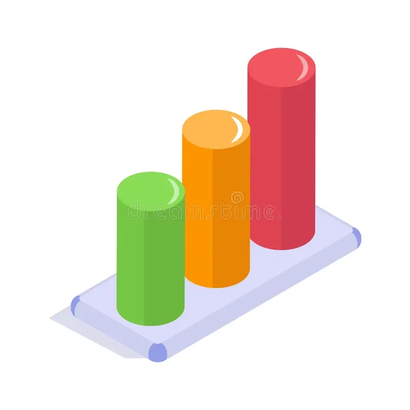 Stacked Column Chart Icons