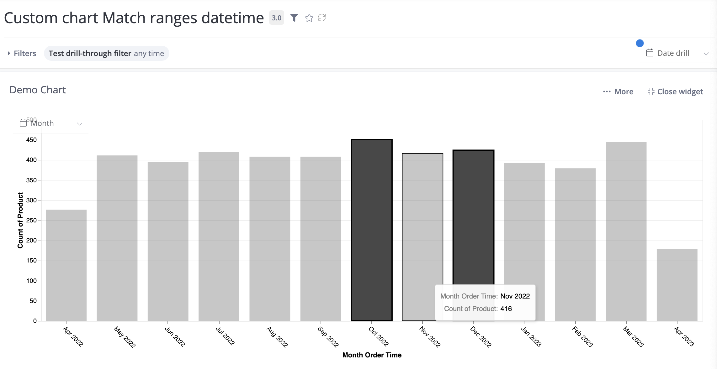 Tutorial Create Interactive Custom Charts Holistics Docs 4 0 