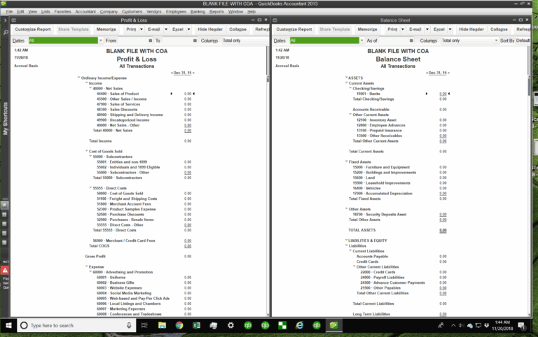 Ultimate Chart Of Accounts For QuickBooks Online And Desktop Experts In QuickBooks Consulting U0026 QuickBooks Training By Accountants