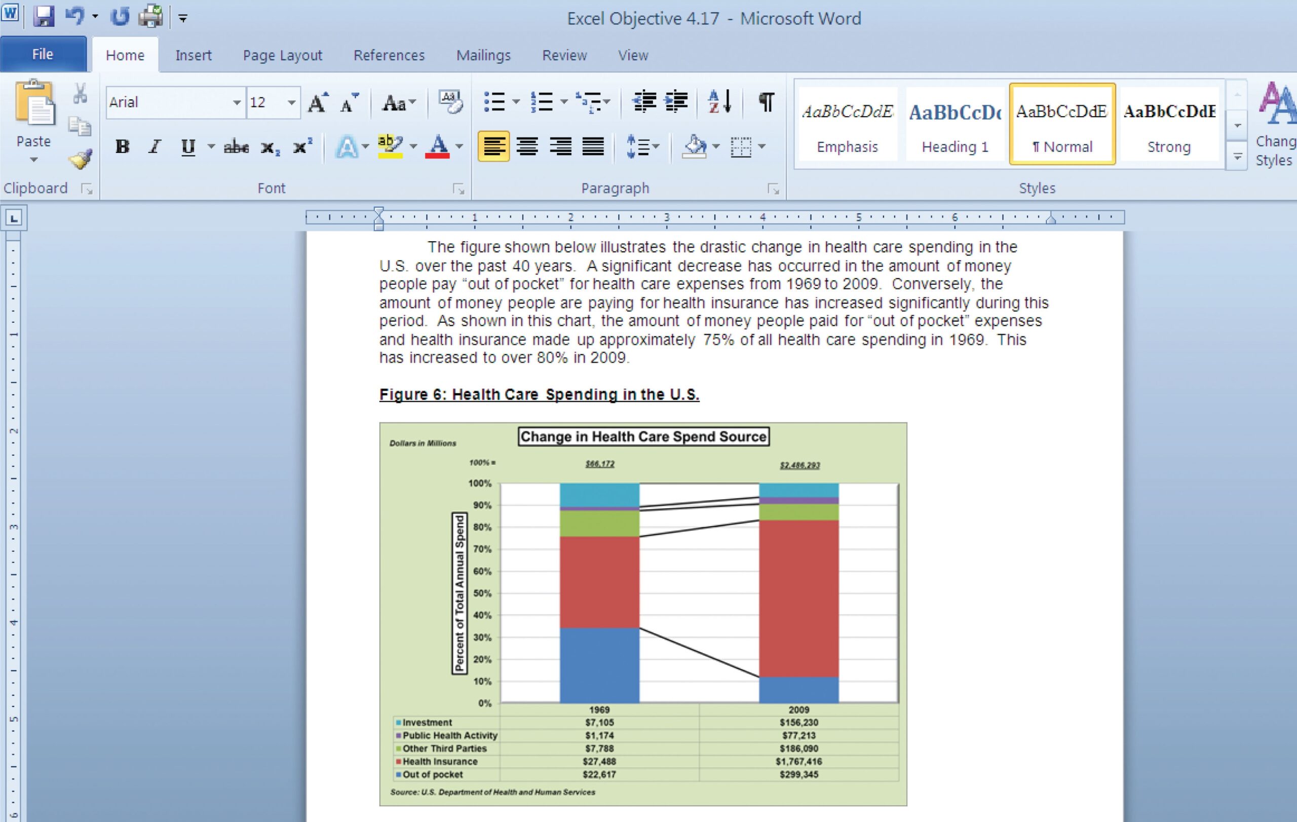 Using Charts With Microsoft Word And Microsoft PowerPoint 