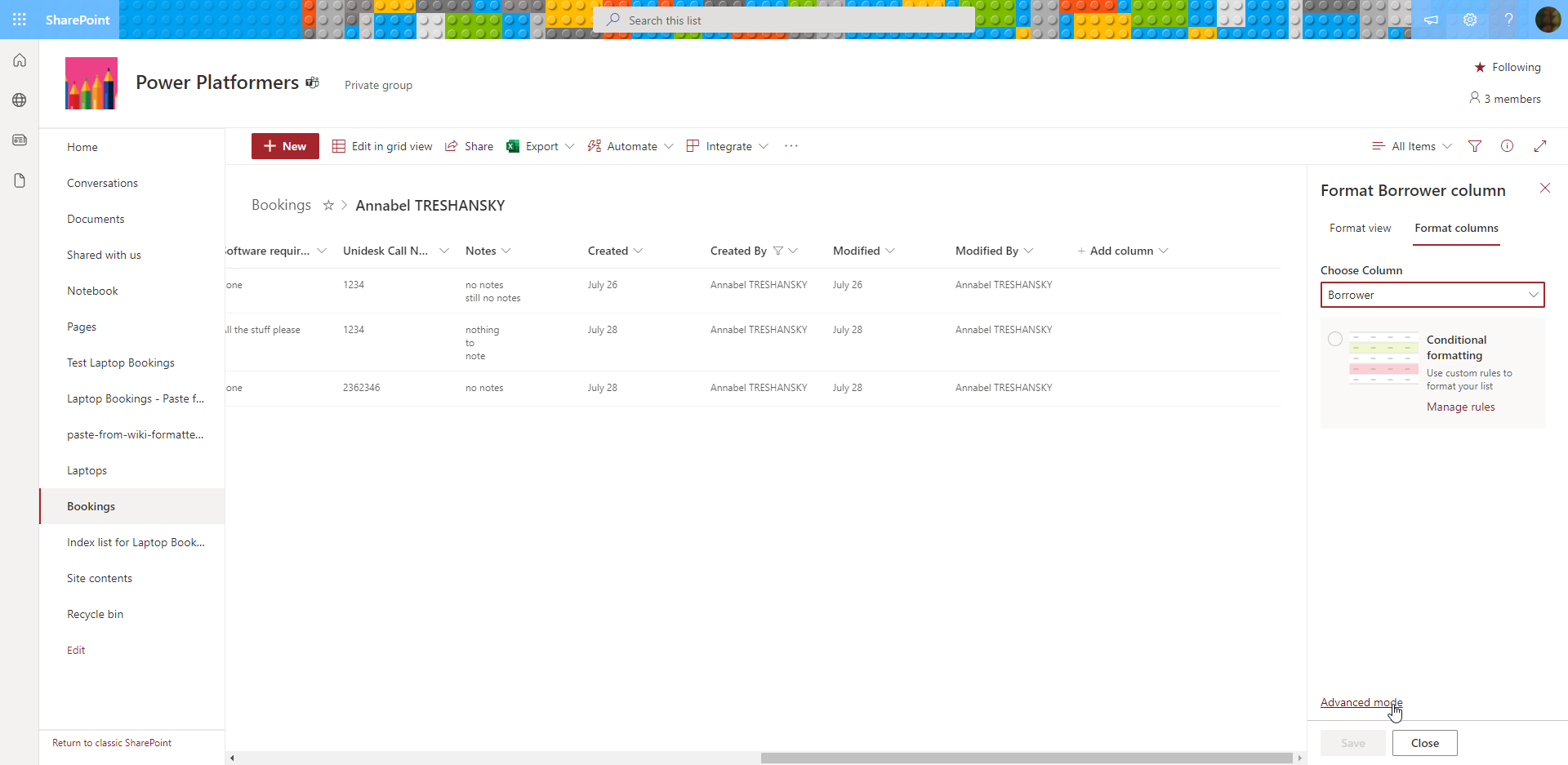 Powerapps Column Chart From Sharepoint List