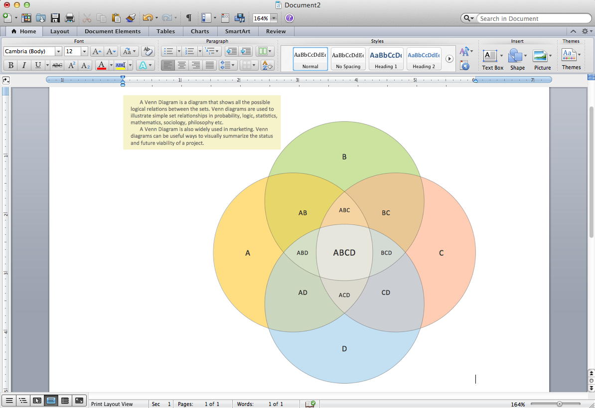 Venn Diagram Template For Word Donut Chart Templates Column Chart Template Gantt Chart Template Word