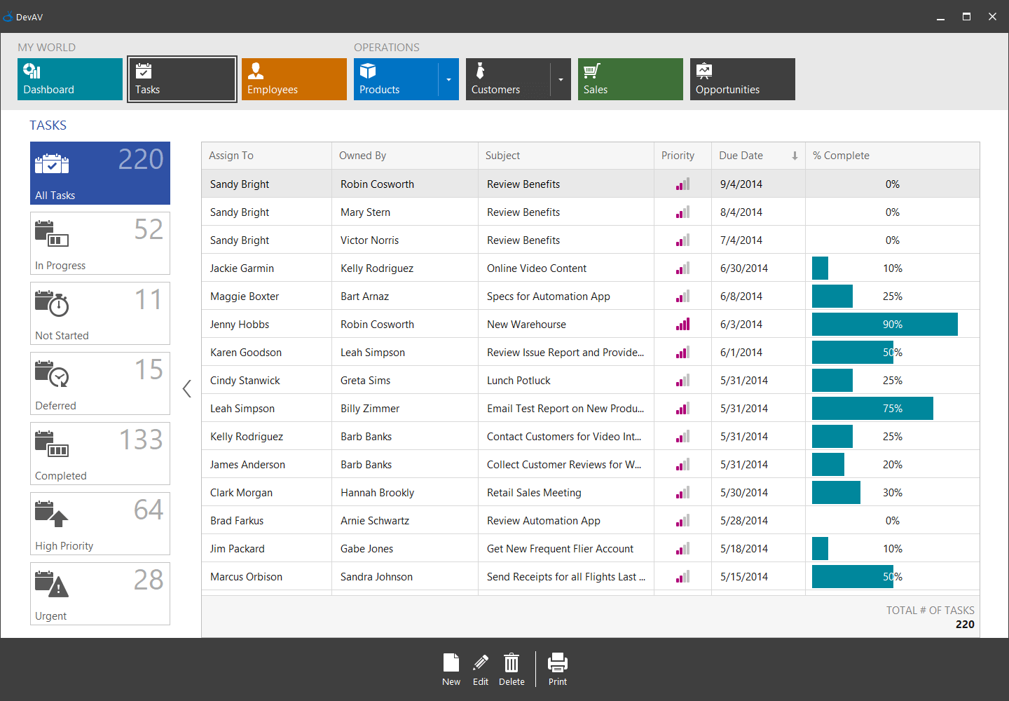 WinForms Data Grid Fastest NET Grid For Visual Studio DevExpress